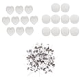 thumbnail image 1 of 20 Piezas de Plástico Taza de Tealight Caja Vacía + 200 Piezas de de Pre-enceradas, 1 of 9