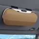 thumbnail image 4 of Parasol y funda para gafas de coche | Organizador multifuncional para coche con espacio para gafas de sol y porta billetes para conductores | Negro, gris, marrón y beige, 4 of 6