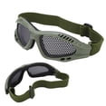 thumbnail image 4 of Gafas De Malla, Desgaste Resistente Al Desgaste De Malla Resistente Resistente A Las Lentes De Seguridad Transpirables Para Conducir Al Aire Libre Para Juegos De Disparos Para, 4 of 7