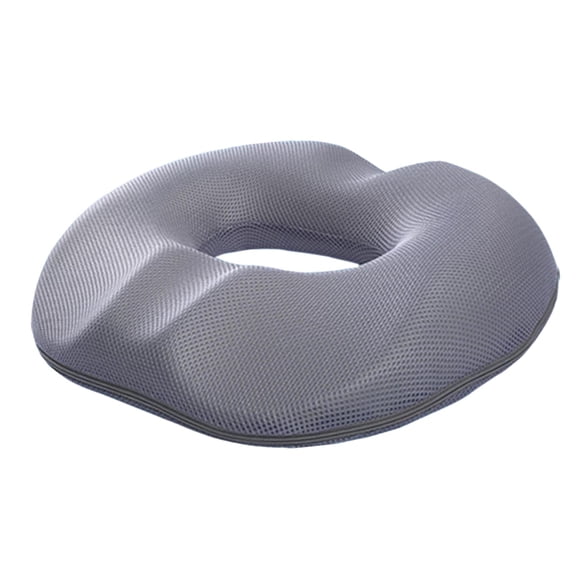 Cojín de asiento para hemorroides, almohada para coxis, cómodo cojín de espuma viscoelástica para silla, cojín para oficina, hogar, cocina, silla de Hombres Grises Sunnimix Almohada de donut