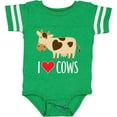 thumbnail image 3 of Inktastic I Love Cows Dairy Farmer Boys or Girls Baby Bodysuit, 3 of 5