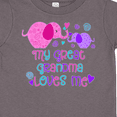 thumbnail image 4 of Inktastic My Great Grandma Loves Me- Cute Elephants Boys or Girls Toddler T-Shirt, 4 of 5
