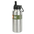thumbnail image 6 of Ozark Trail 32 oz Insulated Stainless Steel Wide Mouth Water Bottle, Silver, Flip Lid with Loop Handle, 6 of 14