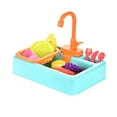 thumbnail image 2 of XWSHYW Juguetes para Niños 19 Uds. de Juguetes para Fregadero de Cocina con Agua Corriente, Regalos Educativos para Niñas y Niños, 2 of 6