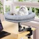 thumbnail image 1 of Cama de escritorio Cat Chloraeon, grande, giratoria y ajustable en 360°, 1 of 8