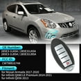 thumbnail image 3 of Reemplazo de control remoto inteligente de entrada sin llave CWTWB1G744 433Mhz para Nissan Armada 2017-2020 para Infiniti QX80 LE Premium 2014-2021 285E31LA5A 285E3-1LB5A 46 Chip 5 Botones, 3 of 7