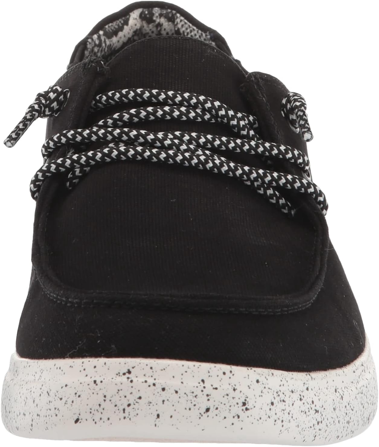 Skechers Women's BOBs Skipper Tide Pool Canvas Wallabee Oxford Shoe