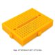 thumbnail image 3 of SYB-170 Mini placa pruebas 35x47 mm sin soldadura para kit bricolaje () Amarillo, 3 of 3