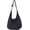 Black2, variant on Aesthetic Cute Messenger Bag for School Vintage Black Canvas Crossbody for Women Shoulder Laptop Bag
