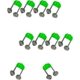 thumbnail image 1 of Fishing Alarm,10 PCS Fishing Bells Fishing Rod Fishing Ring Bell Loud Sound Bell Fishing Rod Alarm for Fishing Enthusiasts, 1 of 5