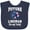 Navy Blue, variant on Inktastic Future Lineman Like Daddy Boys Baby Bib