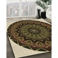 thumbnail image 3 of Ahgly Company Machine Washable Indoor Rectangle Transitional Night Red Area Rugs, 7' x 10', 3 of 7