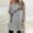 Gray, variant on VgaVtl Long Sleeve Plus Size Shirts for Women Fleece Thermal Womens Tops Regular Casual Black Floral Shirts,M