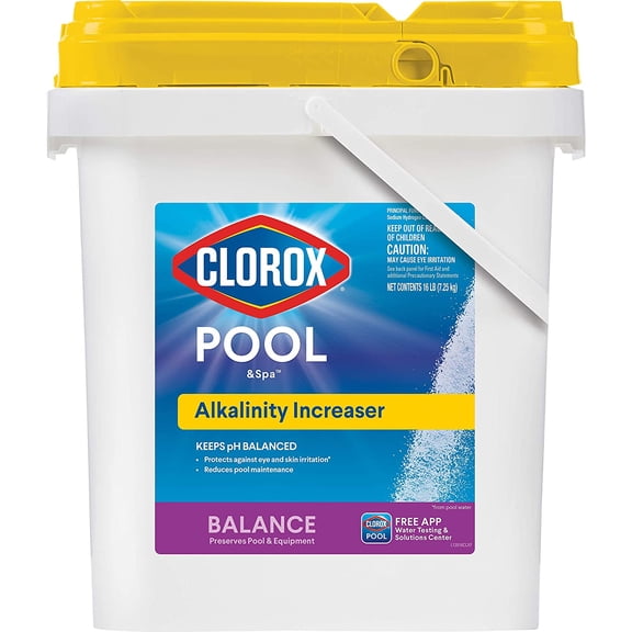 Pool & Spa Swimming Alkalinity Increaser, Keeps pH Balanced, 16LB (Pack of 1)