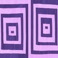 thumbnail image 1 of Ahgly Company Indoor Square Oriental Purple Modern Area Rugs, 6' Square, 1 of 4