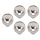 thumbnail image 5 of Piezas de corona de reloj, kit de herramientas de reparación de reloj de pulsera plateado, duradero, resistente, ligero, práctico, 5 uds., 3mm/0,12 pulgadas, 5 of 14