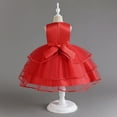 thumbnail image 4 of Godderr Kids Baby Girls Dresses Flower Girl Dresses for Wedding Girls Sequin Dress Tulle Dress Girls Wedding Guest Dress Girls Tutu Dress Party Dresses for Toddlers Girls Birthday Dress for 2-10Y, 4 of 7
