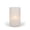 5"D X 8"H Hand-Poured Wax Candle In Gray Frosted Glass Candle, variant on LED 5"D X 9"H Outdoor Candle in Frosted Glass. Next Gen LED Flame Patented Technology w/ Adjustable Brightness & Remote Control. 2 C Batteries (Not Included). Multi Timer Function, 4, 6 & 8 hr