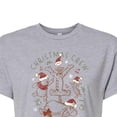thumbnail image 3 of Disney Winnie The Pooh - Tigger, Pooh, Eeyore, & Piglet Christmas Crew - Juniors Cropped Cotton Blend T-Shirt, 3 of 5
