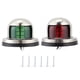 thumbnail image 2 of Luz de navegación, 2 piezas, 12 V, luz LED roja y verde, accesorio para barco, ingeniería de precisión, 2 of 9
