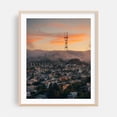 thumbnail image 2 of Corona Heights Sunset 01 - San Francisco California Photography Cityscape Sunset Architecture Scenic Night Sky Skyline Unframed Wall Art Print 22 x 28 inches, 2 of 13