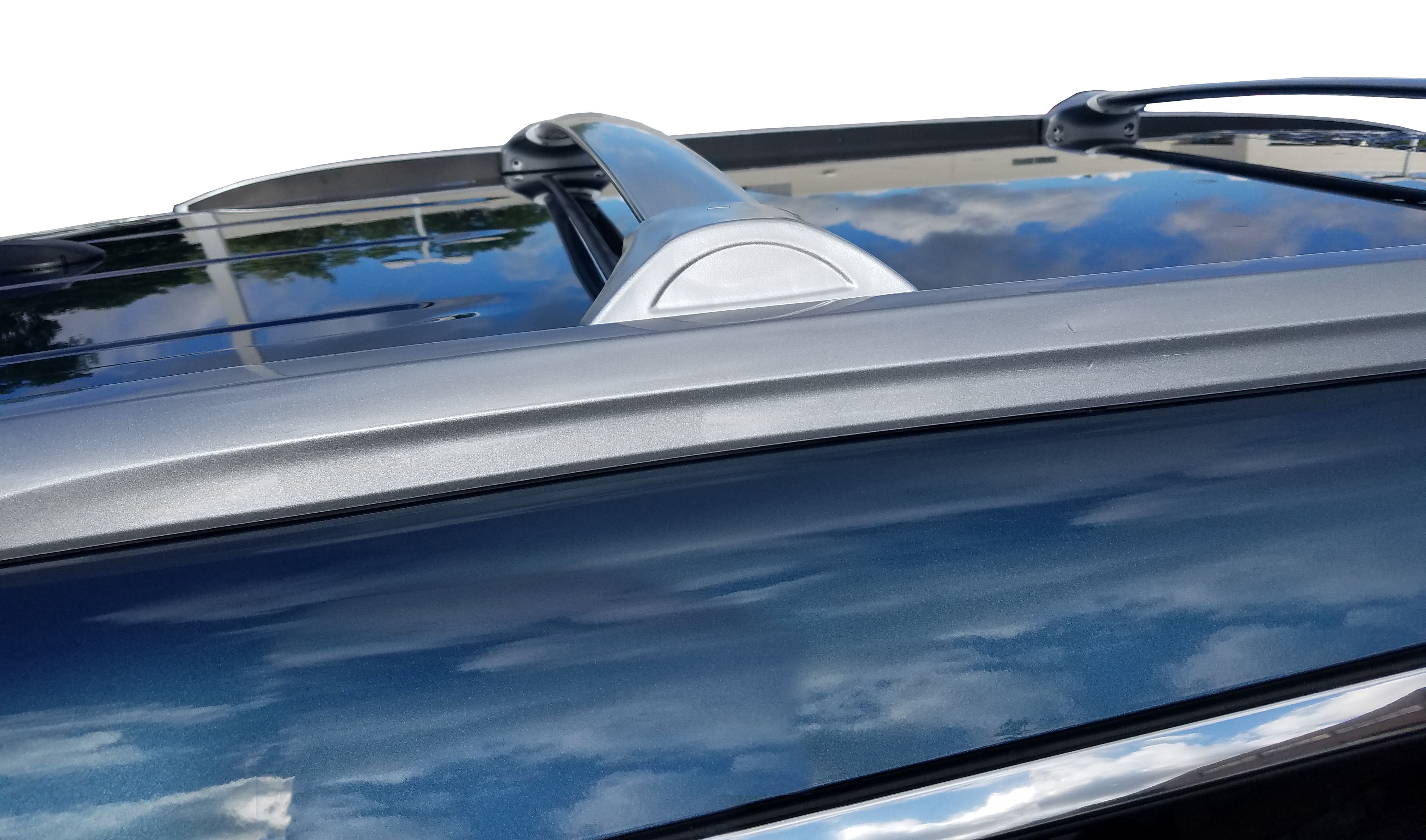 BRIGHTLINES Roof Rack Crossbars Replacement for Honda Pilot 2016-2022 (Silver) a Set of 2pcs, Silver Aluminum Top Cargo Rack