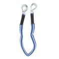 thumbnail image 2 of 1 Tonelada El 125x4cm El Cable de Remolque de La Furgoneta Del Coche Que Remolca Los Ganchos de La Correa de La Cuerda de Resistente Soledad Cuerda de remolque de coche, 2 of 5
