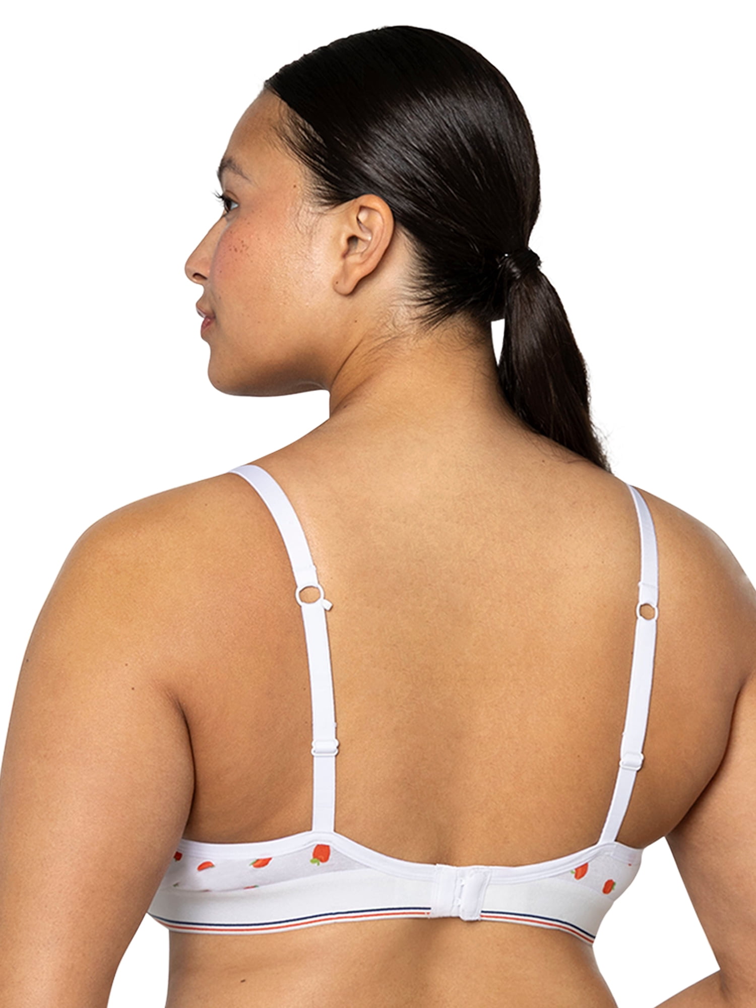 fresh collection by Fruit of the Loom Women's Cotton Demi Push-Up Bra