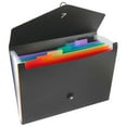 thumbnail image 2 of 50 Pack of Bulk Wholesale 7 Pocket Accordion File Folder Holder Organizers with Color Tabs for Letter Size Paper, Documents, Receipts, Students, Teachers and Office Administrators, 2 of 7