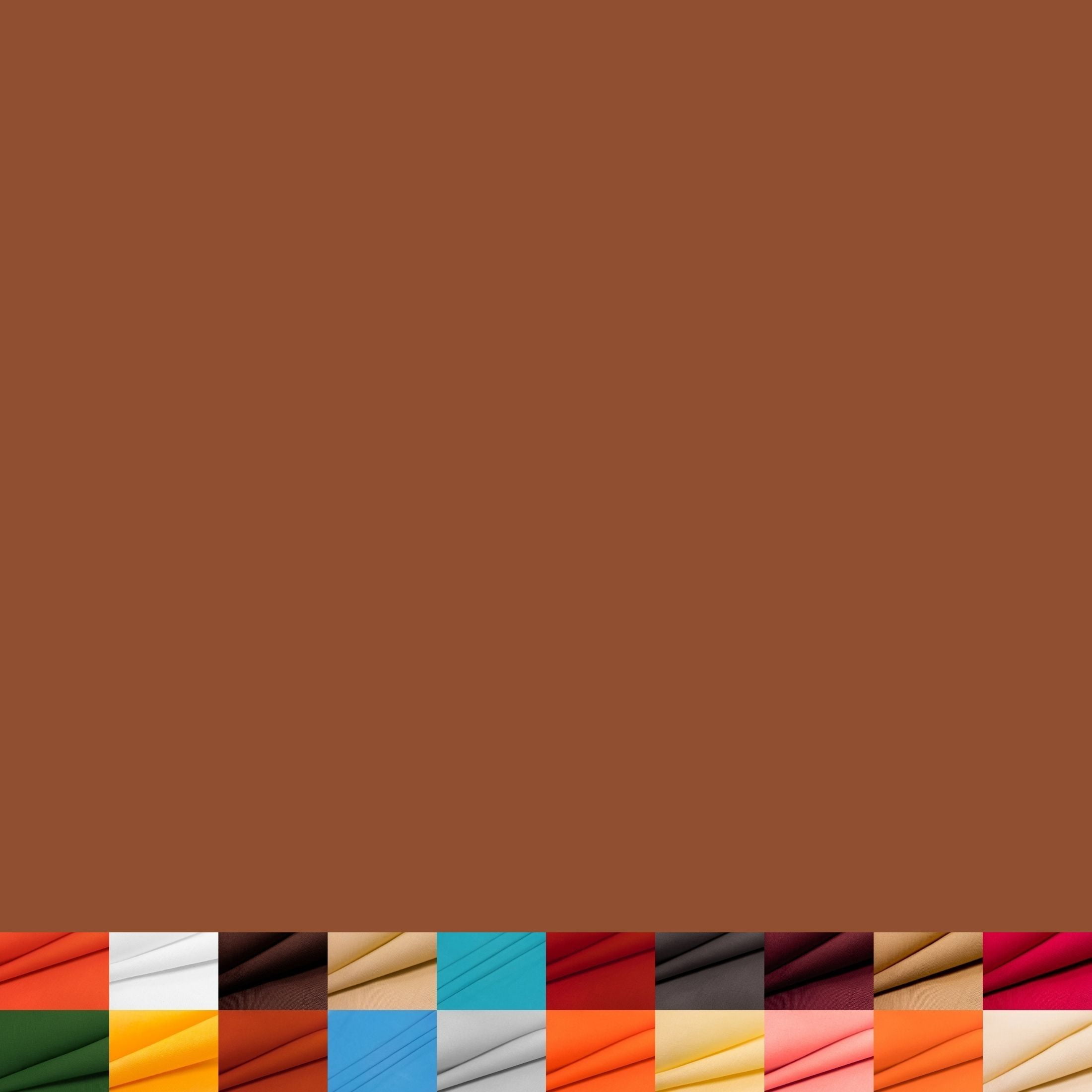 (2 pack) Waverly Inspirations Solid Sewing & Craft Fabric, 100% Cotton, Hazelnut, 2 Yard Precut, 44 in Wide