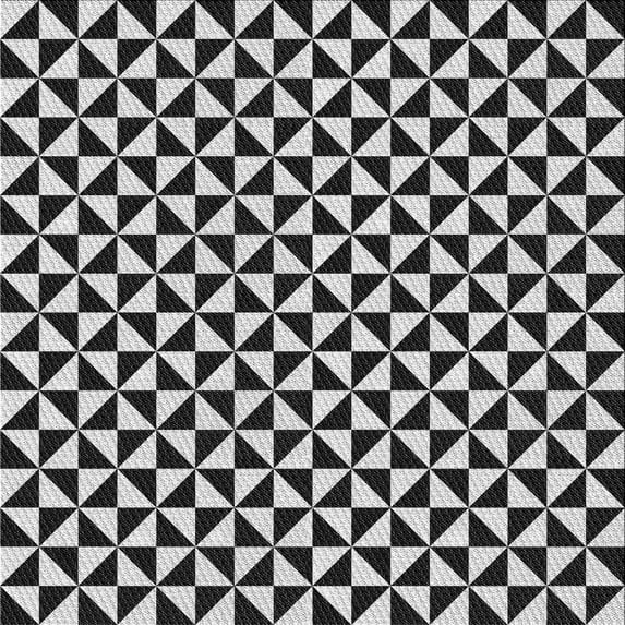 Ahgly Company Indoor Square Patterned Light Gray Novelty Area Rugs, 3' Square
