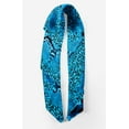 thumbnail image 2 of Bimba Blue Leopard & Snake Animal Skin Printed Pure Silk Scarf Neck Wrap Summer Hair Bandanas For Women 40 x 40 Inches, 2 of 6