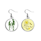 thumbnail image 1 of Transferencia facial de huesos humanos Pendiente Sol Flor Pendiente Joyas Moda Unbranded M, 1 of 3