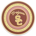 thumbnail image 3 of Lot de 4 sous-Verres Ronds en Boîte Cadeau (USC Trojans), 3 of 3