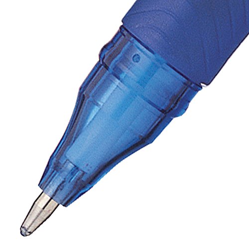 Pentel EnerGel Deluxe Liquid Gel Pen, Bold Line, Metal Tip, Blue Ink, Box of 12 (BL60-C)
