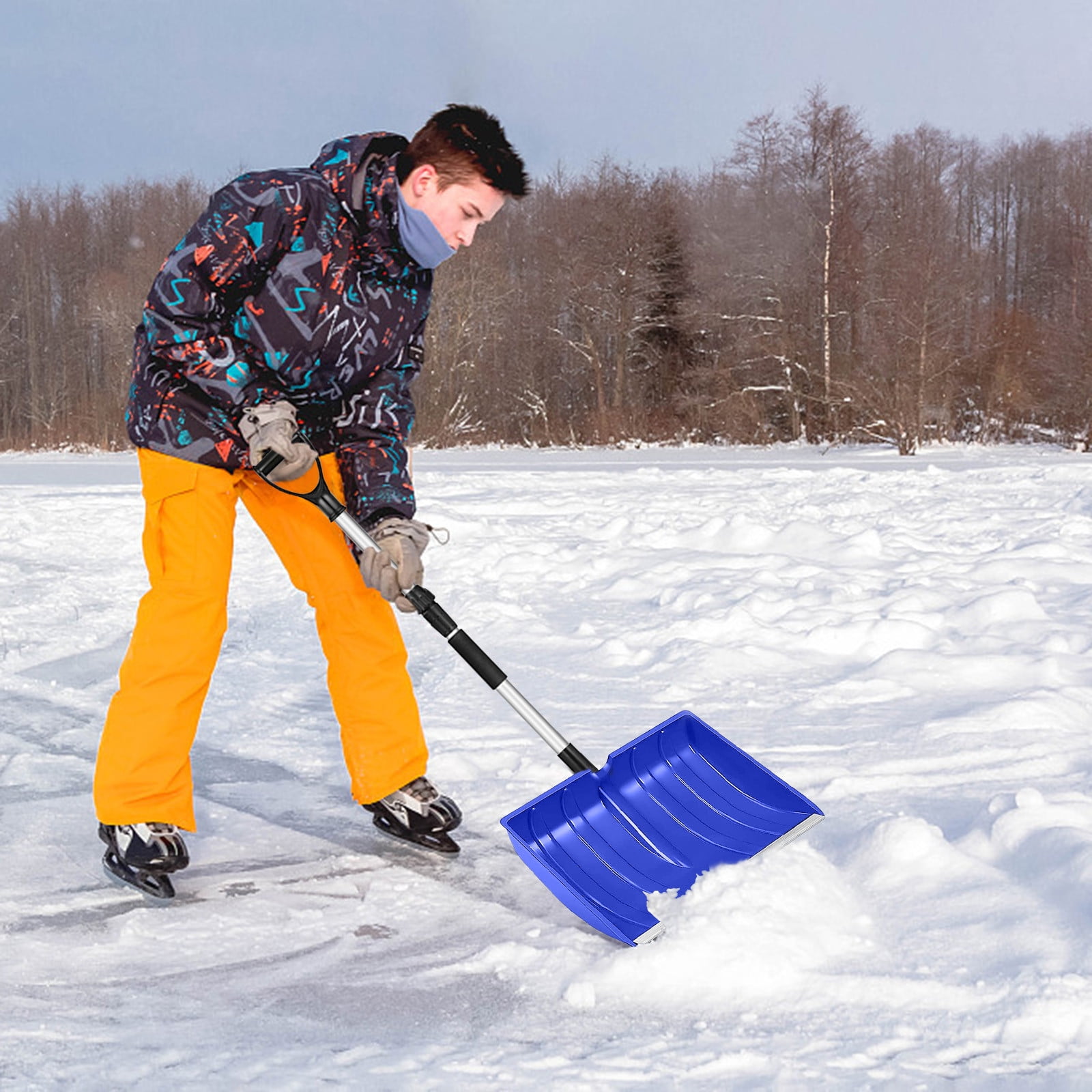 Multifunctional snow removal shovel discount