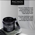 thumbnail image 3 of Pacinos SLEEK High Shine Flexible Pomade for Men - Long-Lasting Styling for Medium to Longer Hair - Wet Look with All-Day Hold - 4 oz, 3 of 6