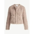 thumbnail image 6 of Sofia by Sofia Vergara Women's Faux Fur Cropped Jacket, Sizes XS-XXXL, 6 of 6
