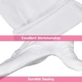 thumbnail image 4 of White Cotton Gloves, 6 Pairs Cotton Gloves Large Clothes Gloves for Women Dry Eczema Hands Moisture Attending Jewelry Archive Cleaning Silver Clothing Inspection, 4 of 5