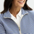 thumbnail image 3 of Women's Croft & Barrow® Quarter-Zip Pullover Color: Medium Heather Size: SMALL, 3 of 4