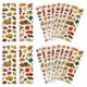 thumbnail image 4 of Foam Stickers 40 Sheets Fruit Vegetable Cartoon Decals Self Adhesive PVC for Crafting Classroom Decoration Learning Rewards for Kids, 4 of 5