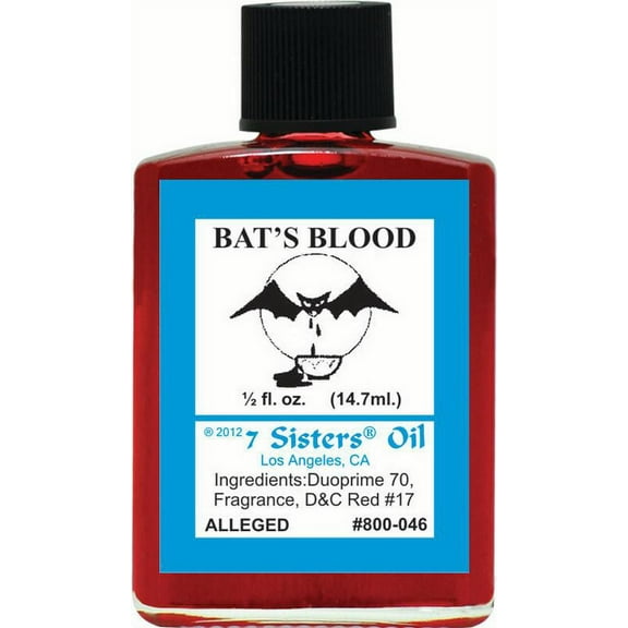 7 SISTERS Spiritual Wicca Magick Oil-BATS BLOOD 1/2oz
