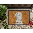 thumbnail image 3 of Carolines Treasures LH9444MAT White Great Dane Wipe your Paws Doormat 18x27 27"L x 18"W multicolor, 3 of 4