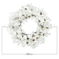 thumbnail image 4 of White Pine Cone and Berry Eucalyptus Leaf Wreath - 22 Inch Handcrafted Winter Christmas Decoration, 4 of 8