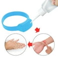 thumbnail image 2 of Hand Wash Dispenser Bracelet, 10ml Soft Kid Handwash Liquid Wristband Washable  for Traveling, 2 of 6