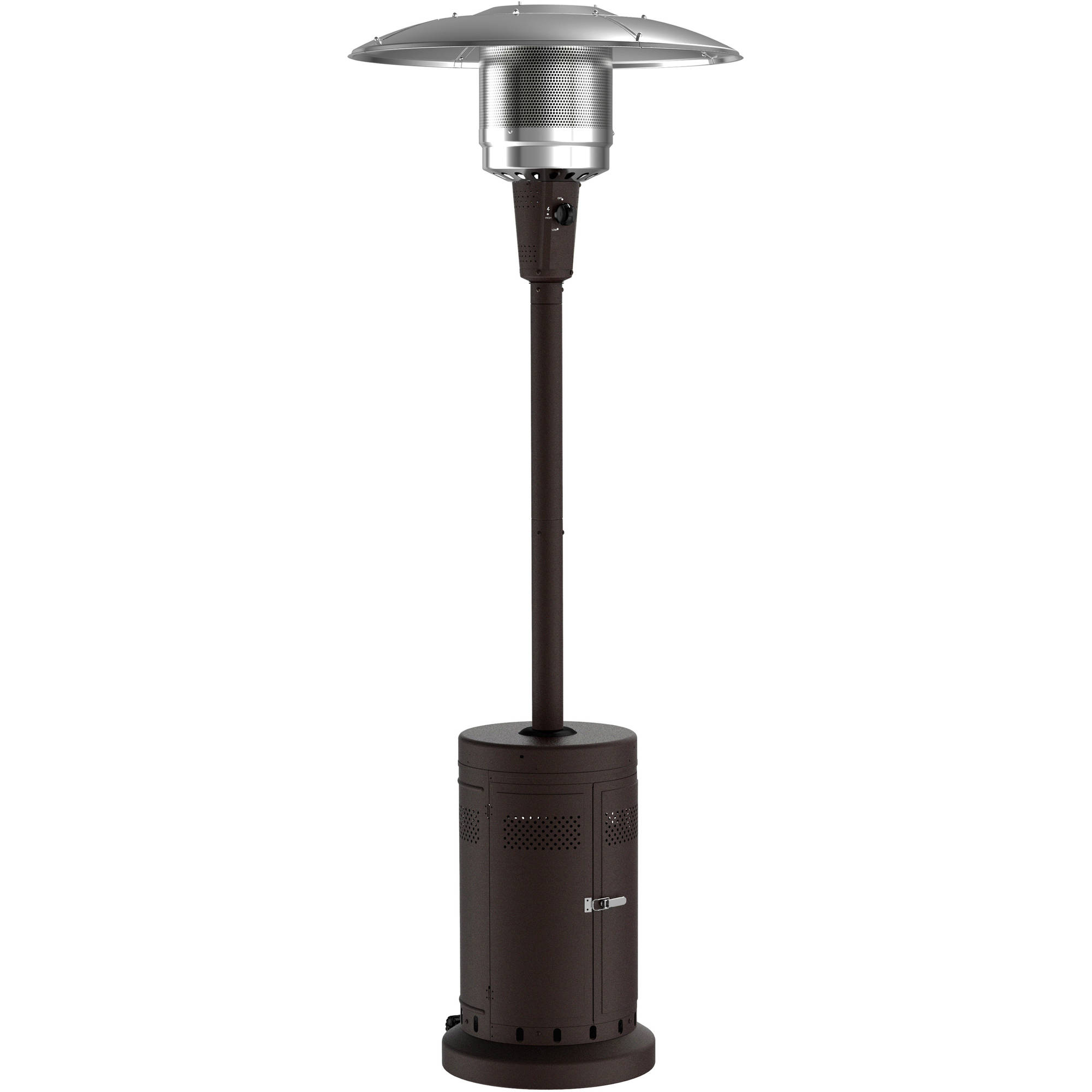 Mainstays Large Outdoor Patio Heater, Powder Coat Brown - image 2 of 4