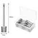 thumbnail image 5 of Eigraketly 30 Pieces Ball Inflation Pump Needle Football Basketball Inflation Fittings Connect Rugby Inflator Sport Volleyball Tool Type3 NO3, 5 of 6