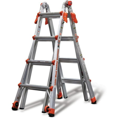 Little Giant Ladder Systems 17 Foot Type Ia Aluminum Multi Position Lt Ladder Little Giant Ladder Systems 17 Foot Type Ia Aluminum Multi Position Lt Ladder