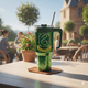 thumbnail image 5 of Termo Acero Inox Doble Pared 1.2 L Slytherin Verde, 5 of 6