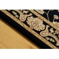 thumbnail image 5 of LBaiet Claudia Oriental Akron Latex Collection 8 x 10 Rug - Blue, 5 of 5